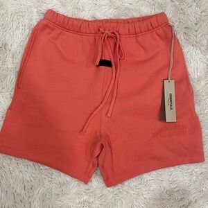 Essentials Fear of God Coral Shorts